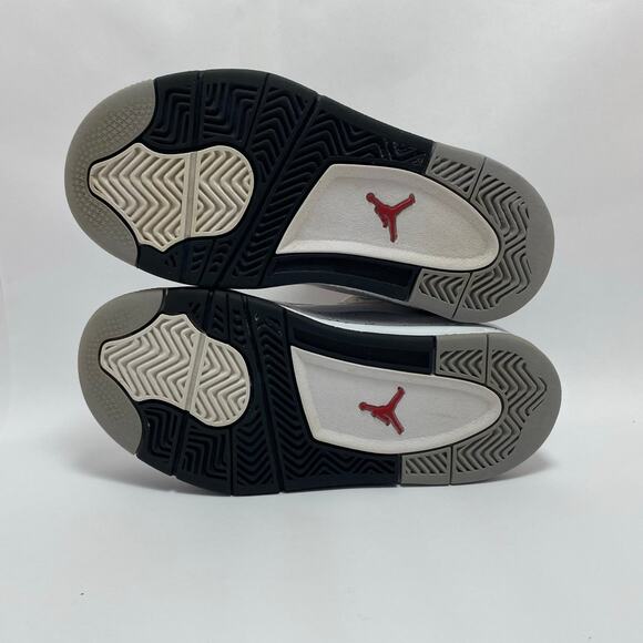 NIKE JORDAN Dub Zero White/Grey/Black Shoes Youth Size 12C - Picture 7 of 10